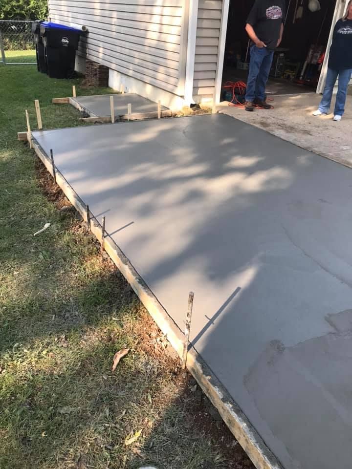 Sidewalk Installation for Hop-2-It in Topeka, KS