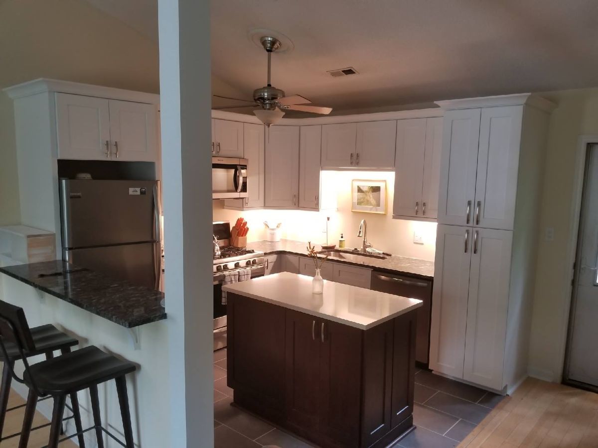 Kitchen Renovation for Wind Rose Construction in Raleigh, NC