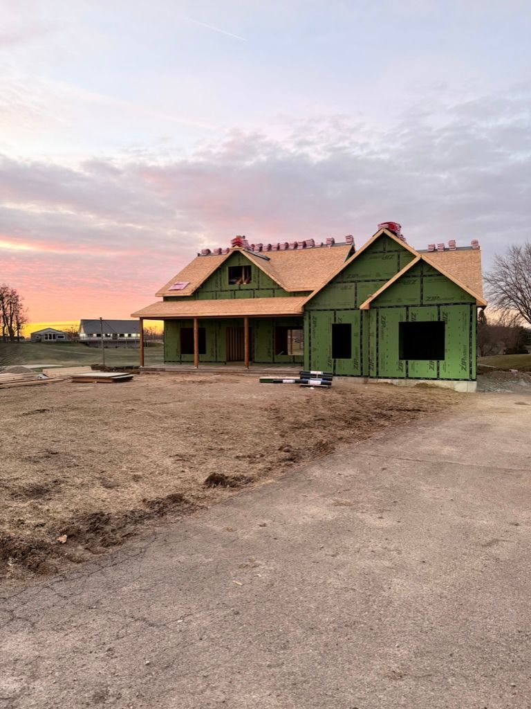 Custom Home Design for Sacksteder & Ward in Brookville, IN