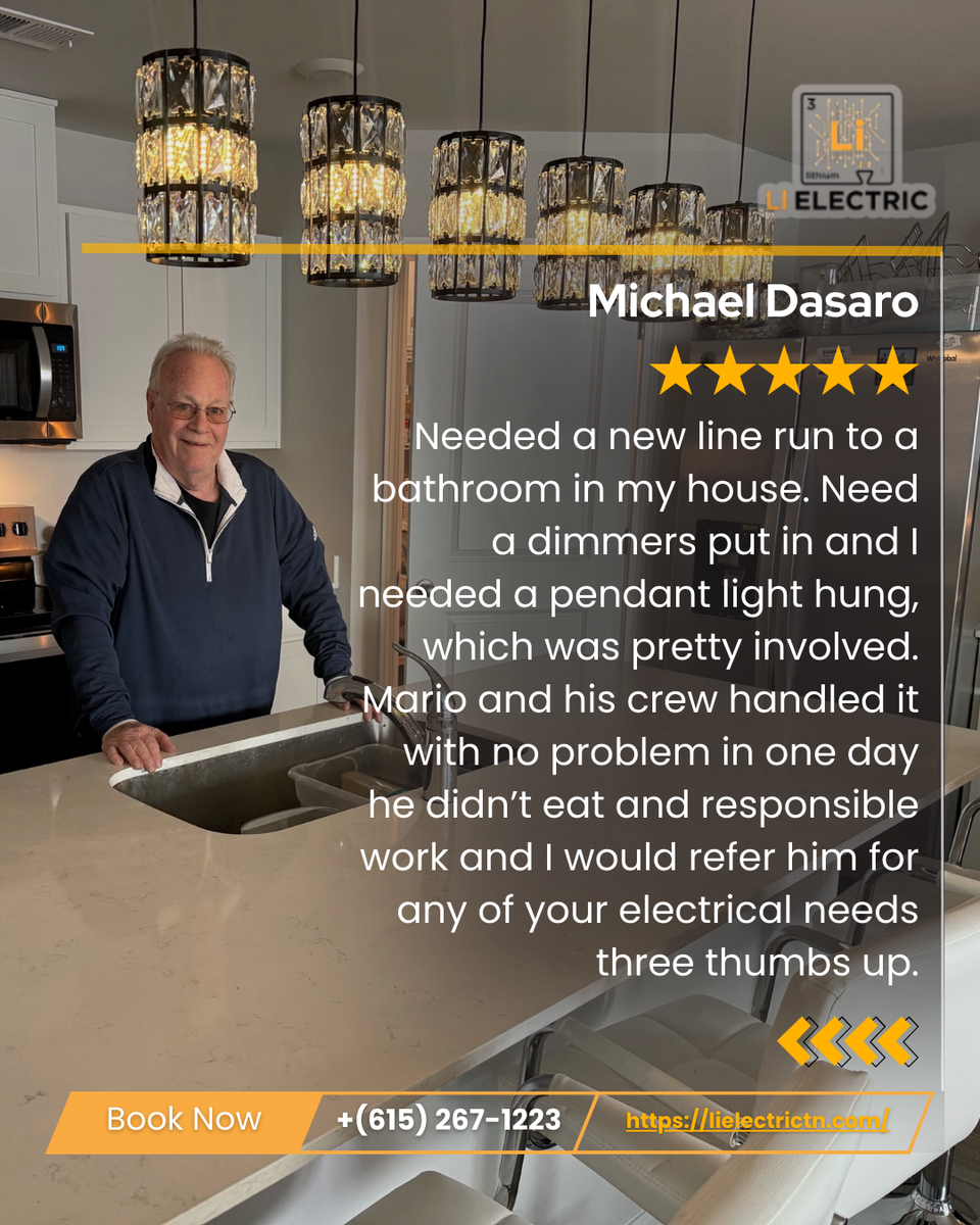 Electrical Repairs for Li Electric of TN in Columbia, TN