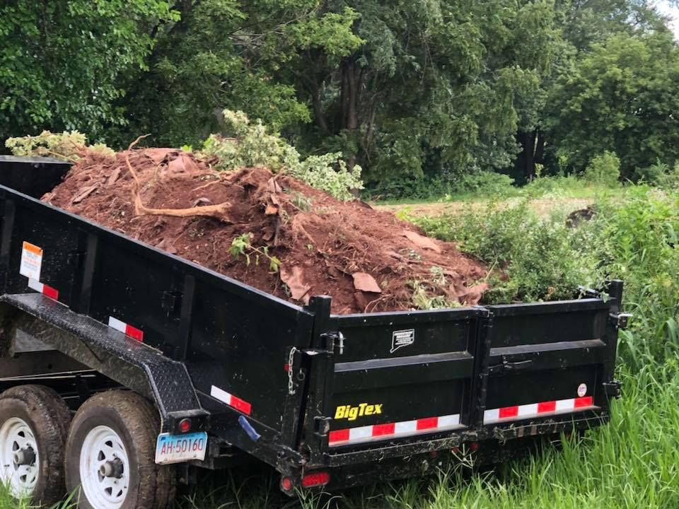 Land Clearing for Smittys Property Maintenance LLC in Wethersfield, Connecticut