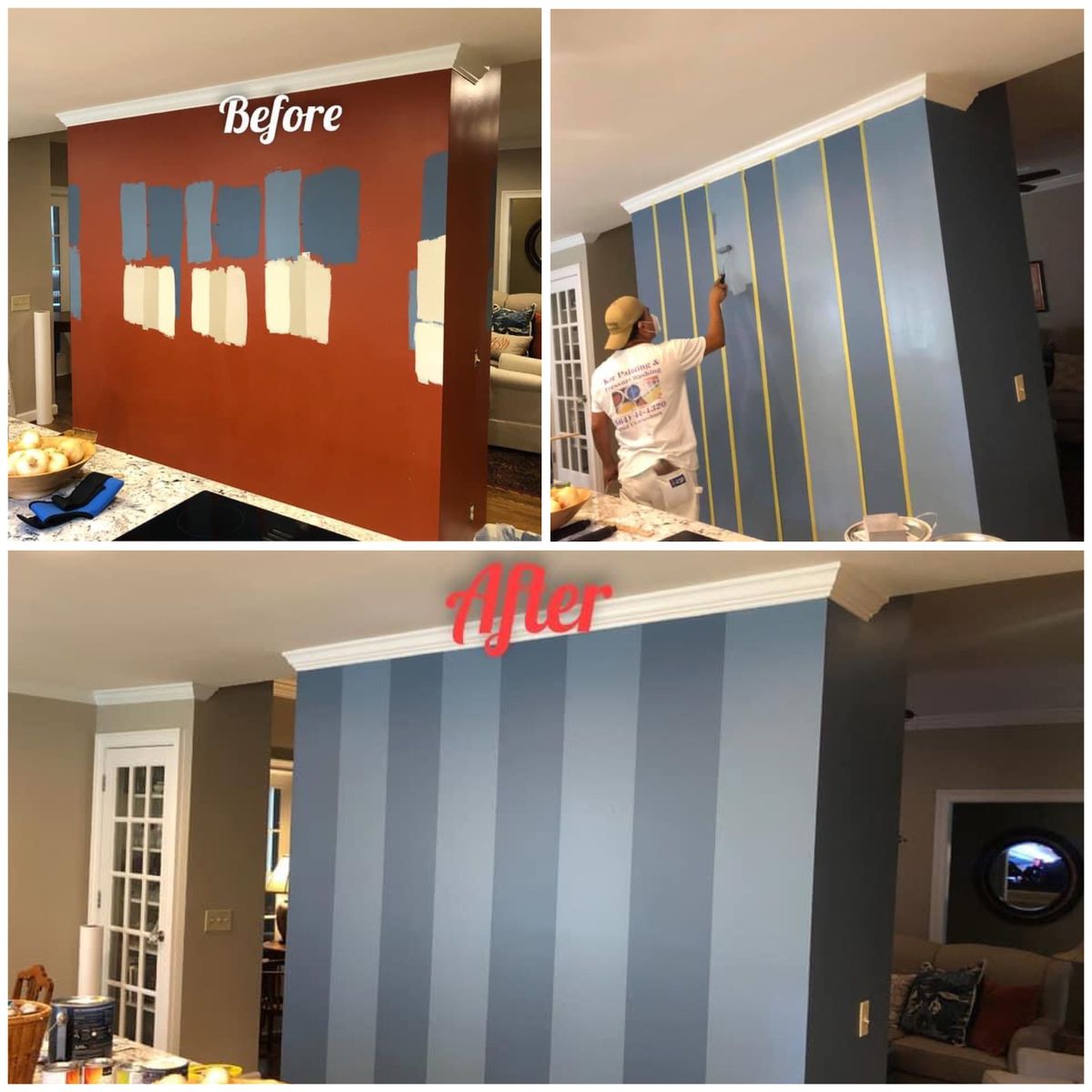 Interior Painting for KorPro Painting in Spartanburg, SC