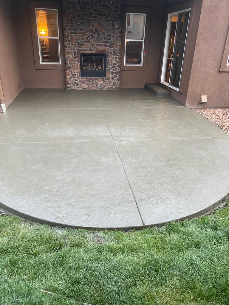Patios for J and Son Colorado Concrete LLC in Colorado Springs, CO