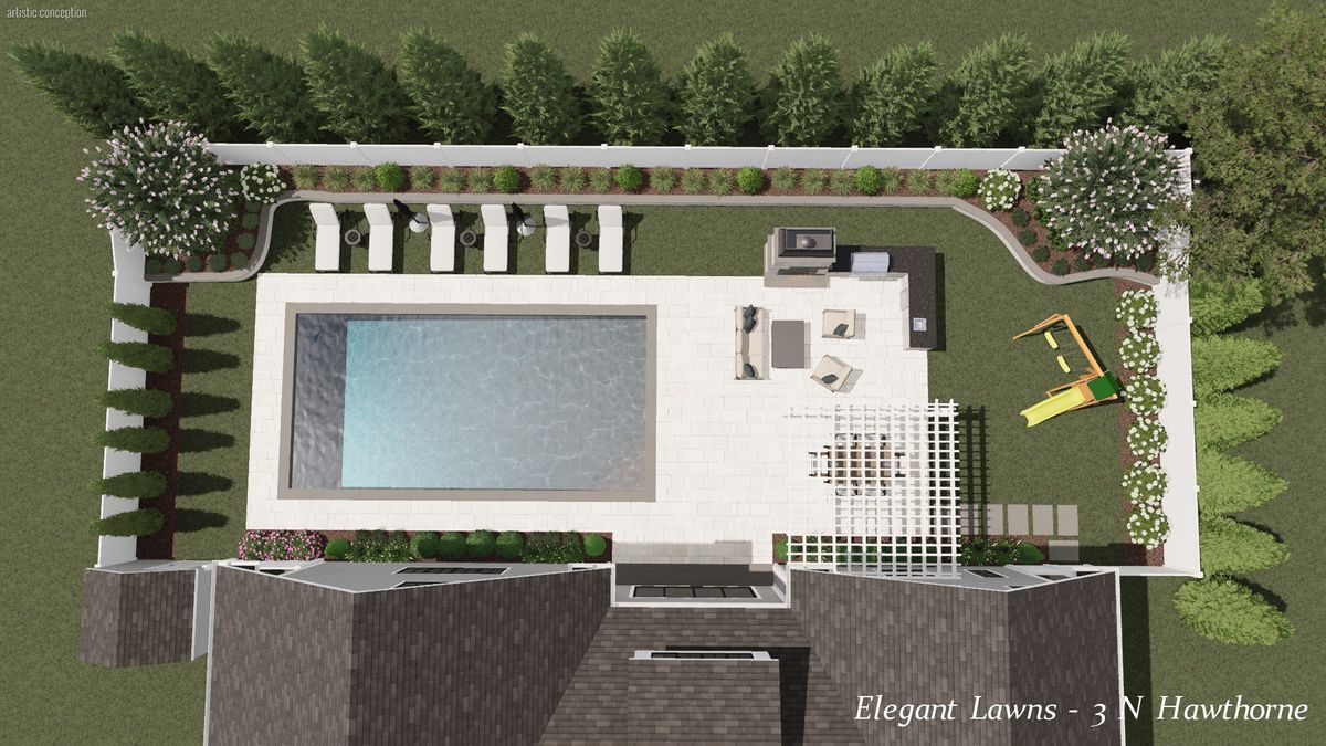 High End Residential Design & Install for Elegant Lawns & Landscaping in New York, NY