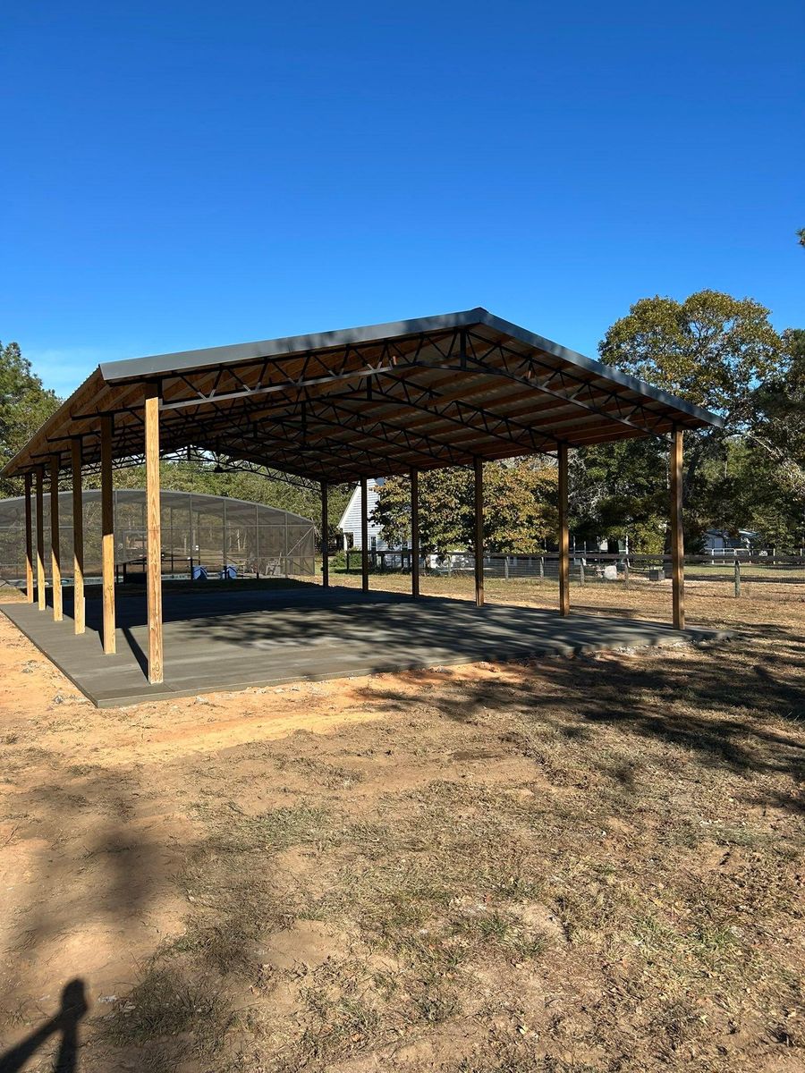 Concrete Slab Construction for Big League Concrete and Grading in Batesburg-Leesville, SC