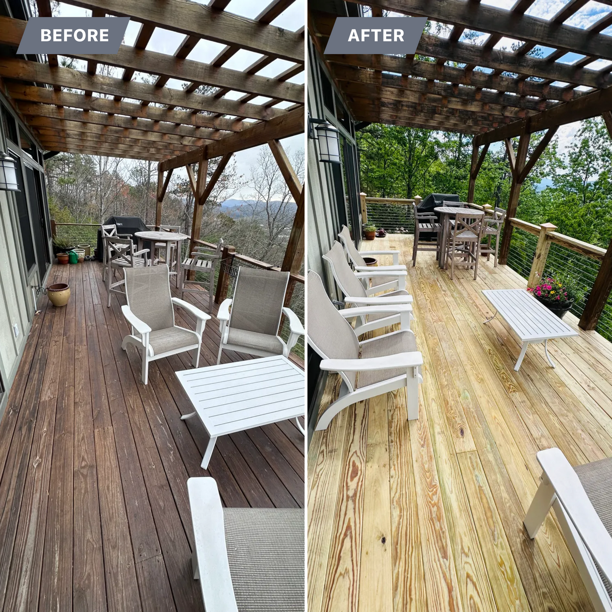 Decks for WNC Superior Property Services in Asheville , NC