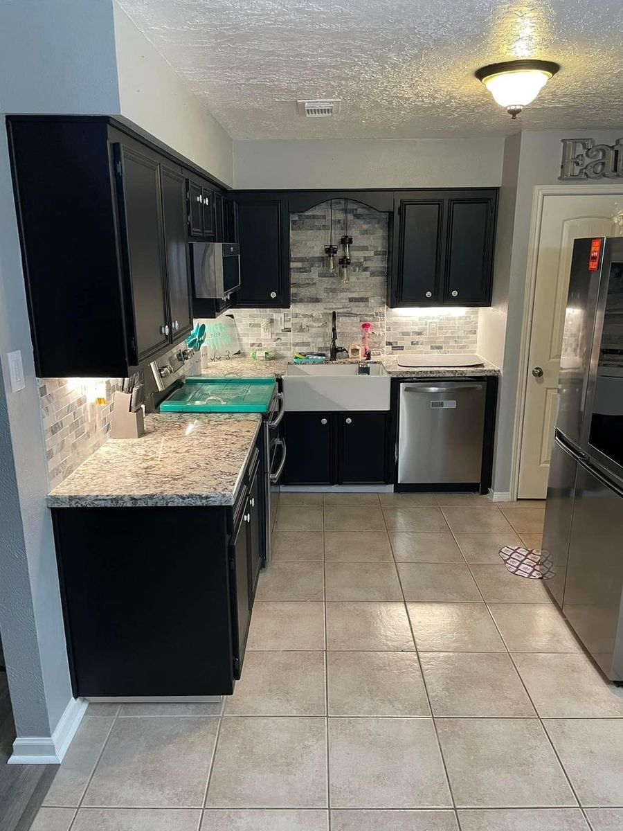 Tiling for Gordon’s Construction and Remodeling Group in Houston, TX