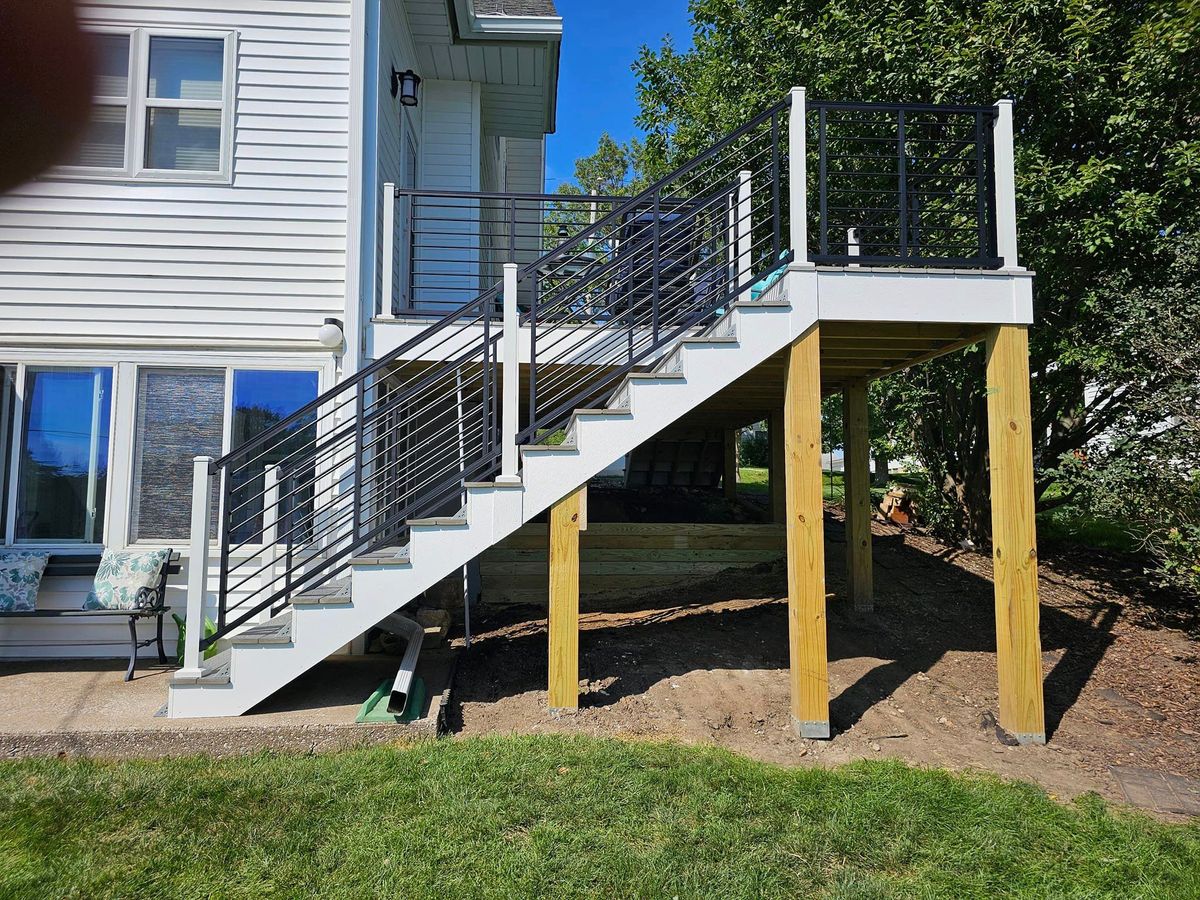 Deck & Patio Installation for AKM Construction & Contracting in Ely, IA