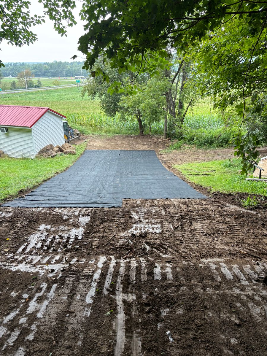 Grading for E&J Land Services in Marysville, OH