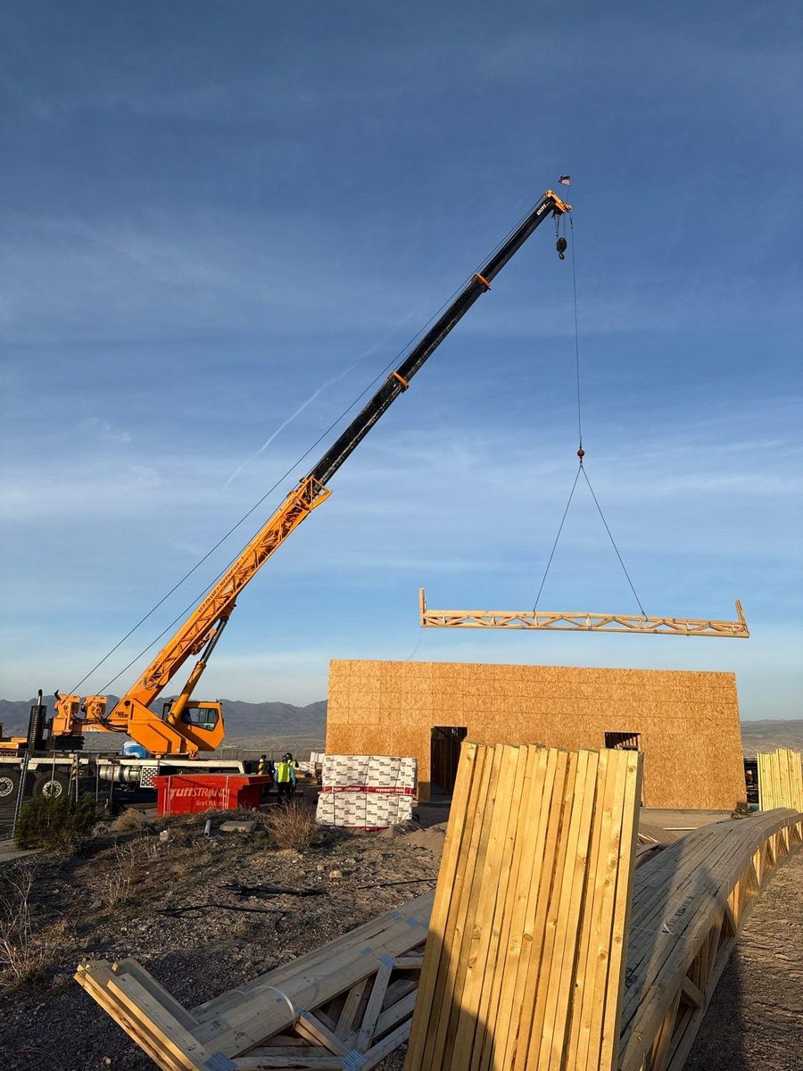 Framing for Ant Farm Construction in Kingman, AZ