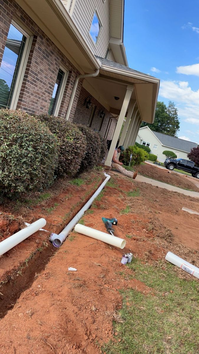 Drainage Solutions for Peach State Landscaping in Hartwell, GA