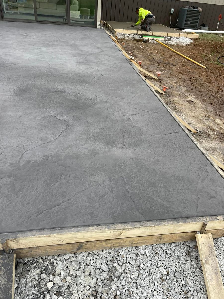 Sidewalk Installation for Buckel Concrete in Clarksville, IN