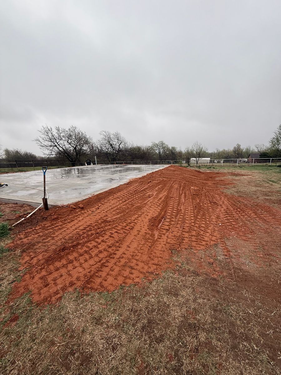Leveling for 365 Excavation & Land Solutions in Oklahoma City, OK