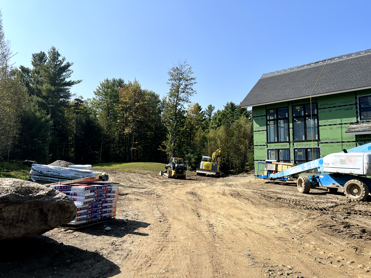 Site Preparation for Andy Naylor Excavation in Stowe, VT