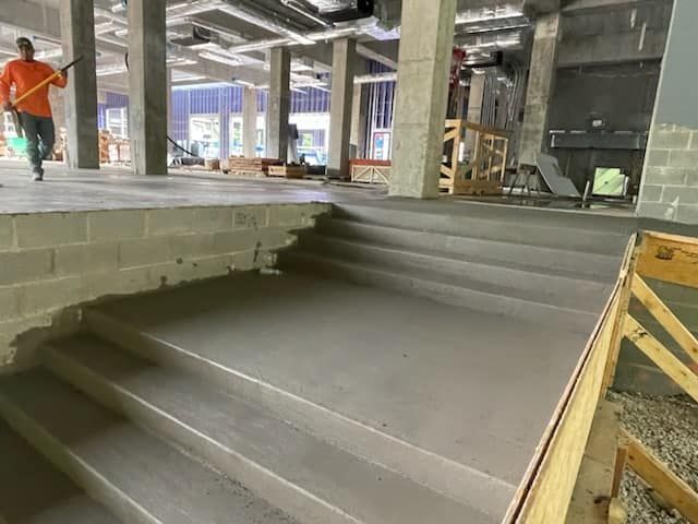 Stair Design & Installation for HR Concrete Solutions LLC in Gatlinburg, TN