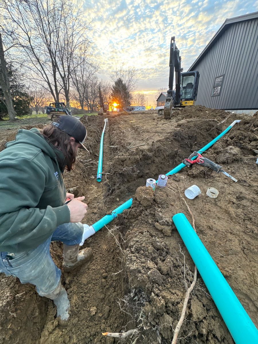 Residential & Commercial Excavation for Creekbend Excavating in Burbank, OH