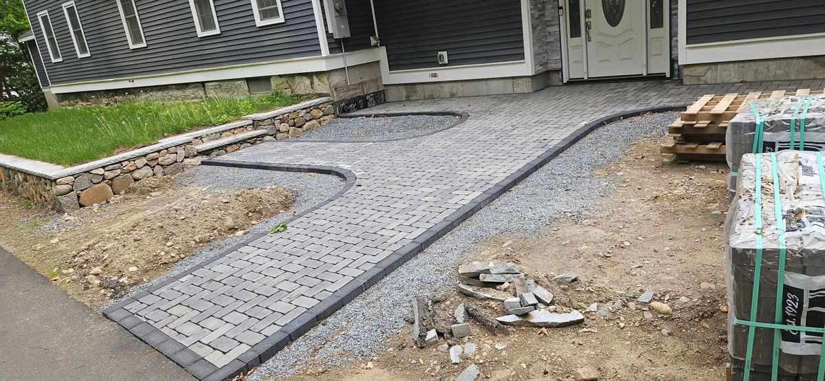 Patio Design & Construction for BC Landscaping Masonry in Amesbury, MA