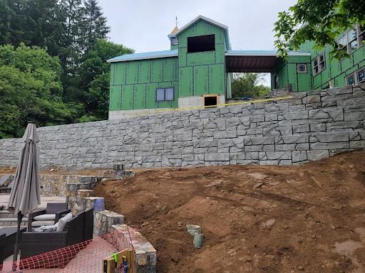Retaining Walls for Nick's Septic And Excavation in Monroe, CT