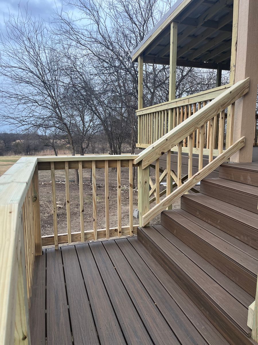 Porches & Pergolas for BAKER Carpentry in Joshua, TX