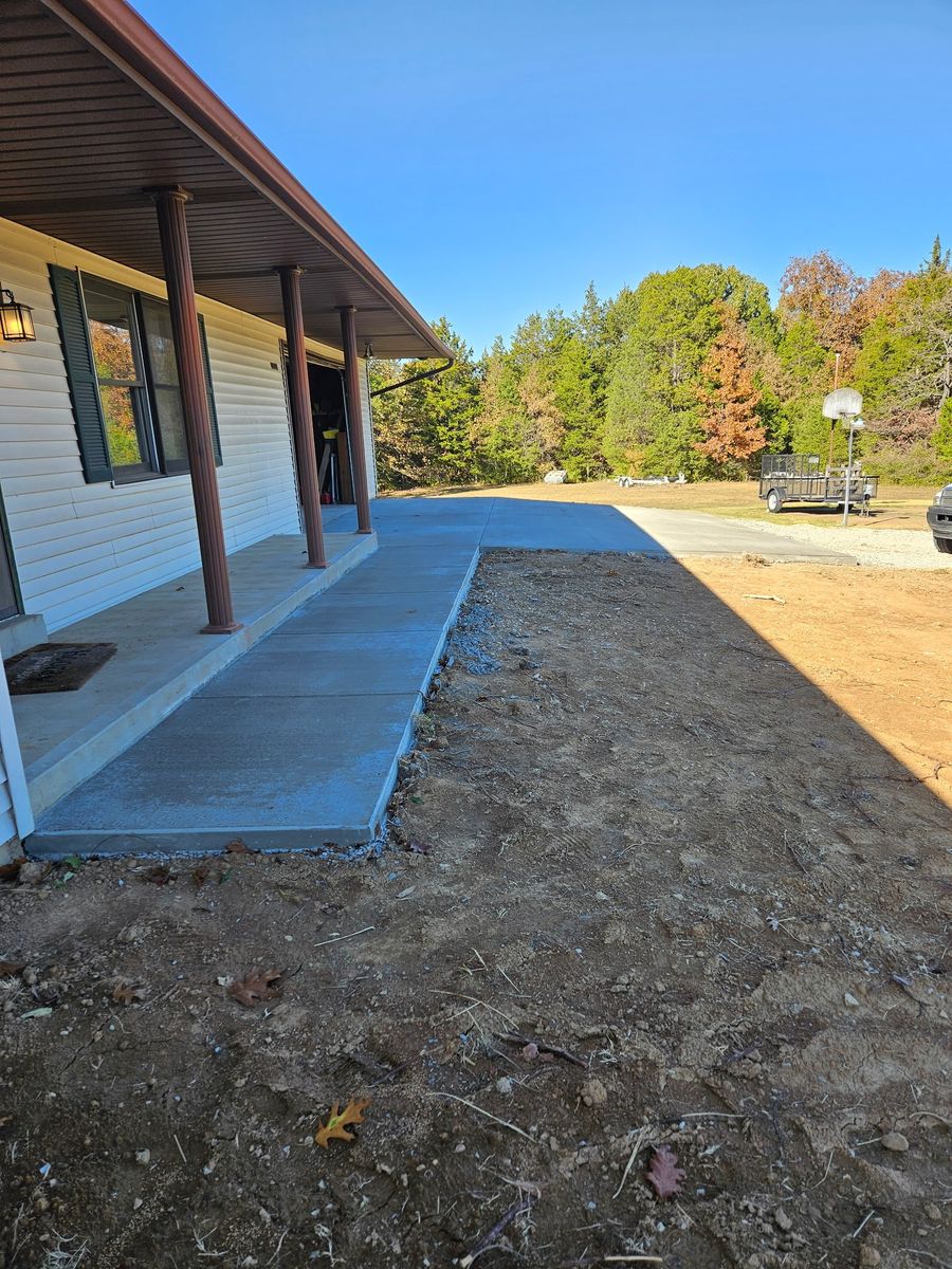 Concrete Work for NNS Contracting in St. Louis,  MO