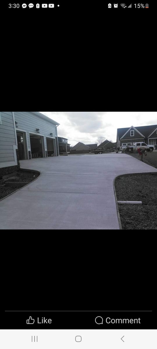 Concrete Slab Construction for PMR Construction in Rossville, GA