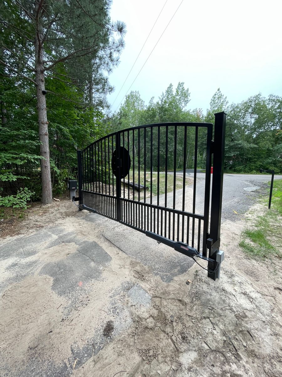 Driveway Gates for Fusion Welding in Pierz, MN