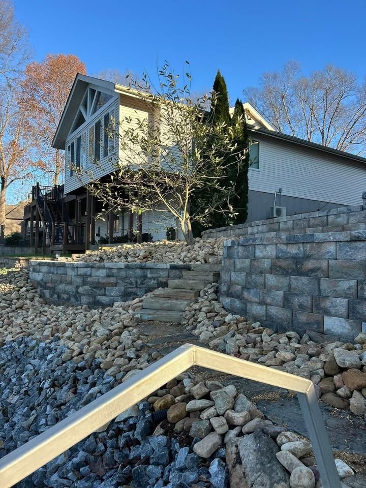 River Rock for MountainScapes in Vonore, TN