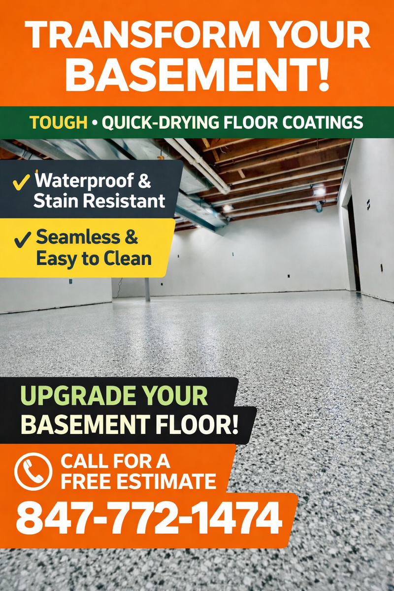 Basements for Lakeside Garage Floors in Chicago, IL