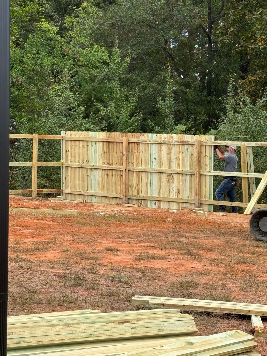 Fencing for Camalett Services in Perry, GA