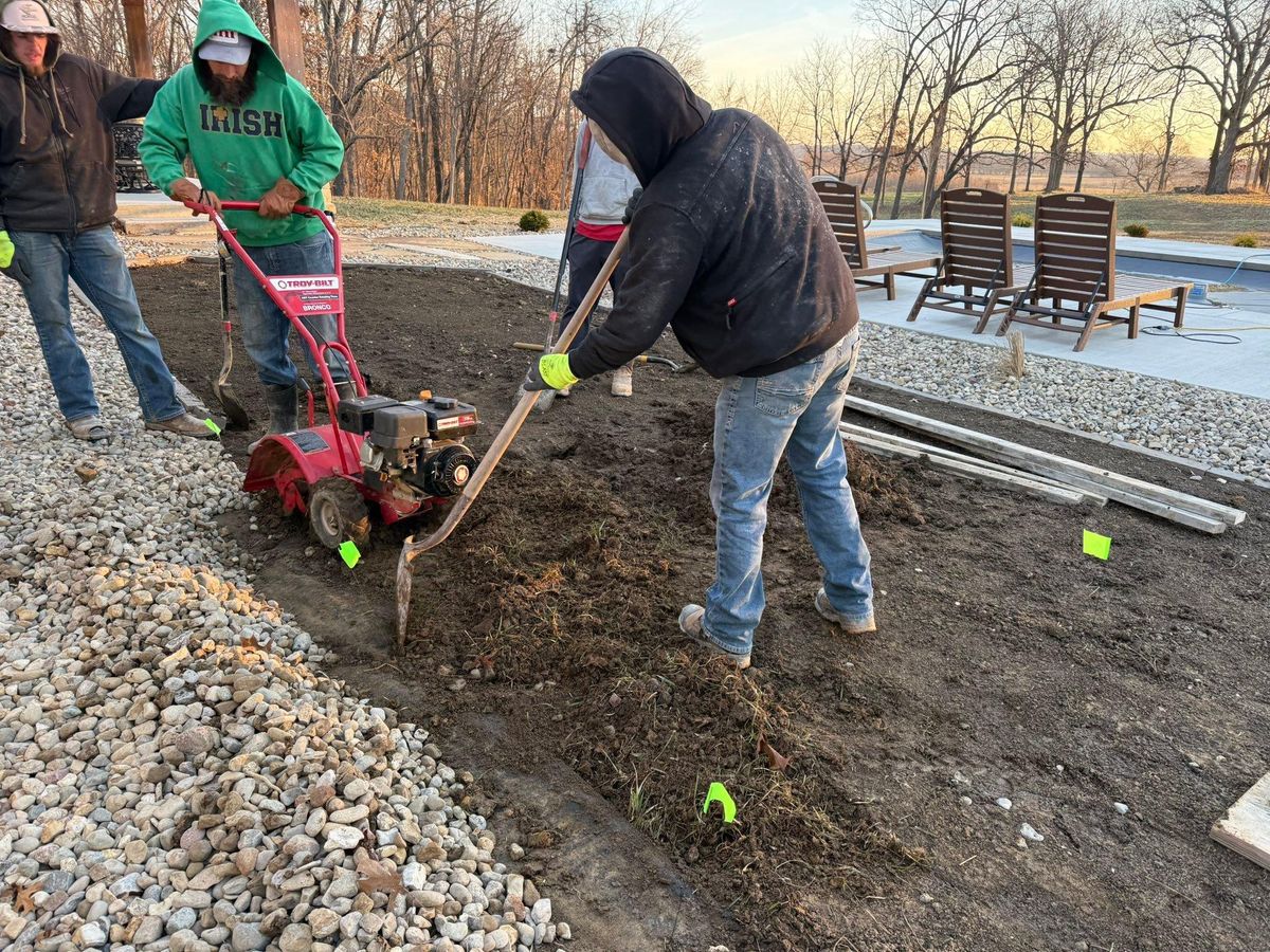 Porches, Patios, & Firepits for Whitfield Concrete Construction in Solsberry, IN