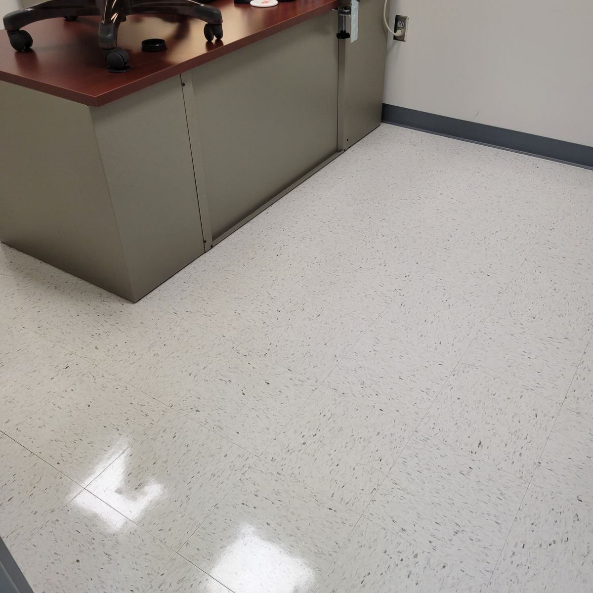 Stripping and Waxing Floors for A Helping Hand Cleaning Service in Lugoff, SC