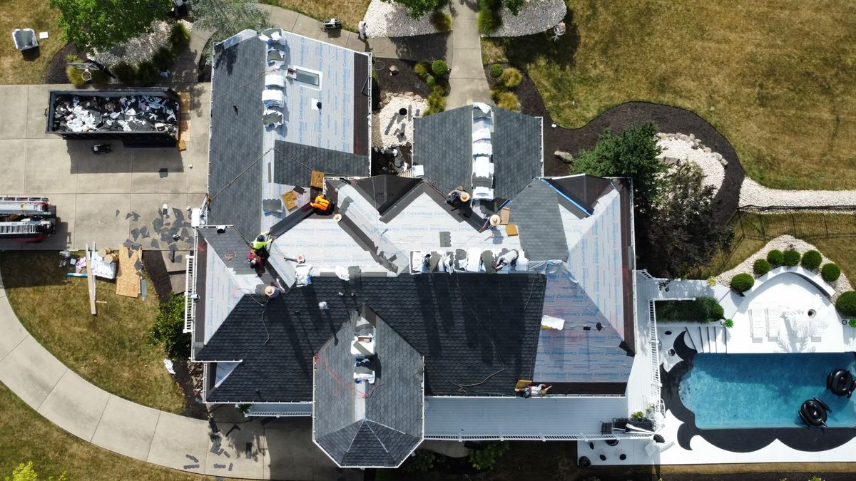 Shingle Installation for Ridge Point Roofing in Venetia, PA