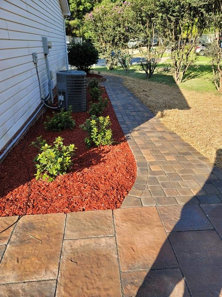 Paver Patio outdoor living design & build for Lawn & Order Solution  in Waxhaw, NC