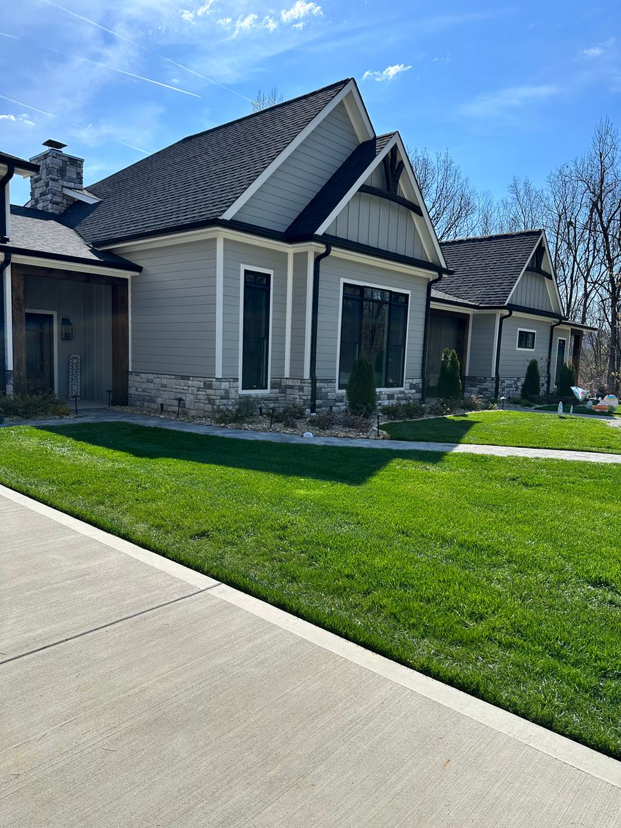 Fall Seeding for Fenix Lawn Care in Cookeville, TN