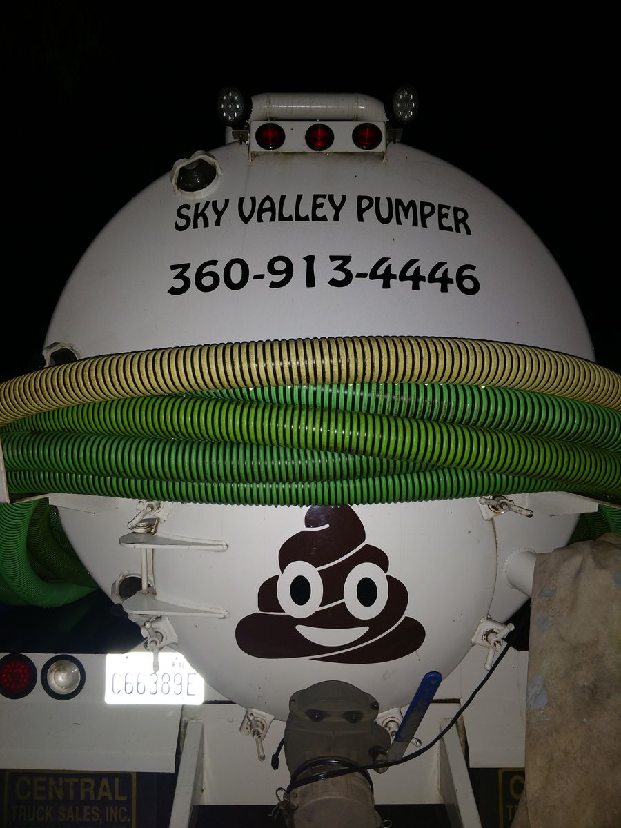 Sewage Pump for Sky Valley Pumper INC in Sultan, WA