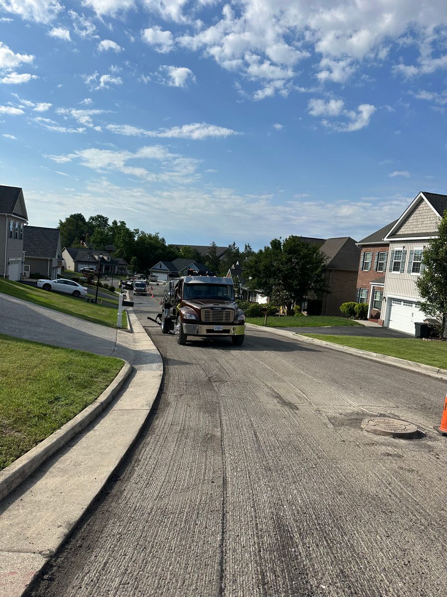 Milling for James R Carter Paving in Roanoke, VA