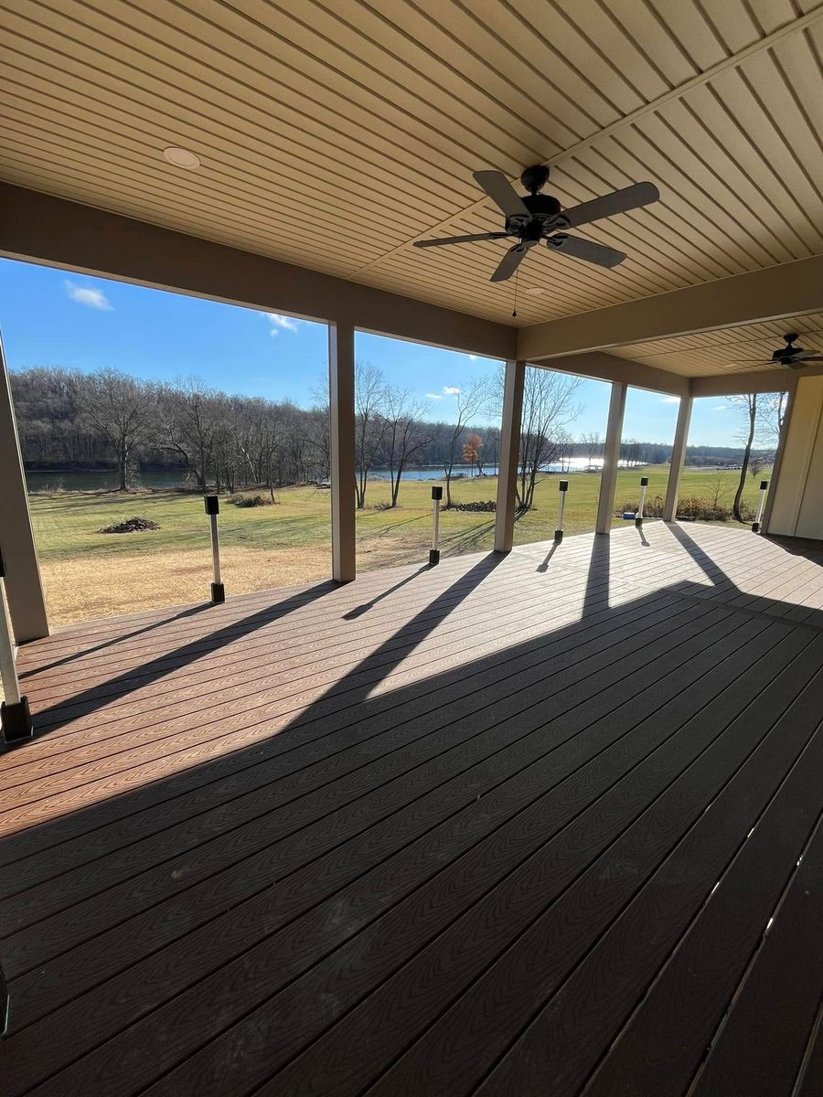Deck & Patio Installation for DG Allen Construction in Adamstown, MD