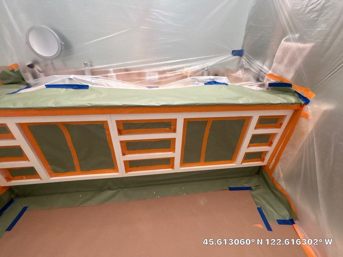 Kitchen and Cabinet Refinishing for AFP Painting LLC in Castle Rock, WA