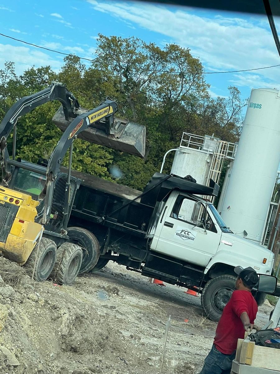 Dirt work and excavation- culverts, house pads, roads, etc. for CrossCut in Kempner, TX