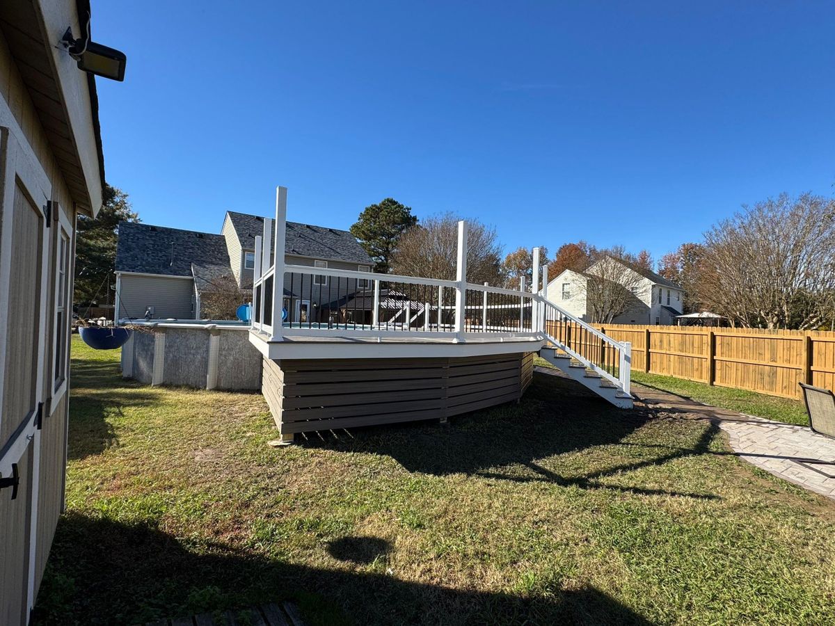 Wood Decks for Tidewater Trim & Deck in Moyock, NC