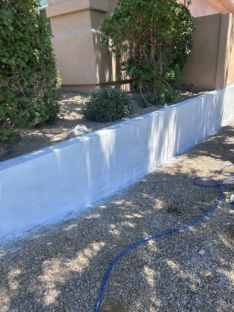 Retaining Wall Construction for Deserts Voice Construction in Queen Creek, AZ