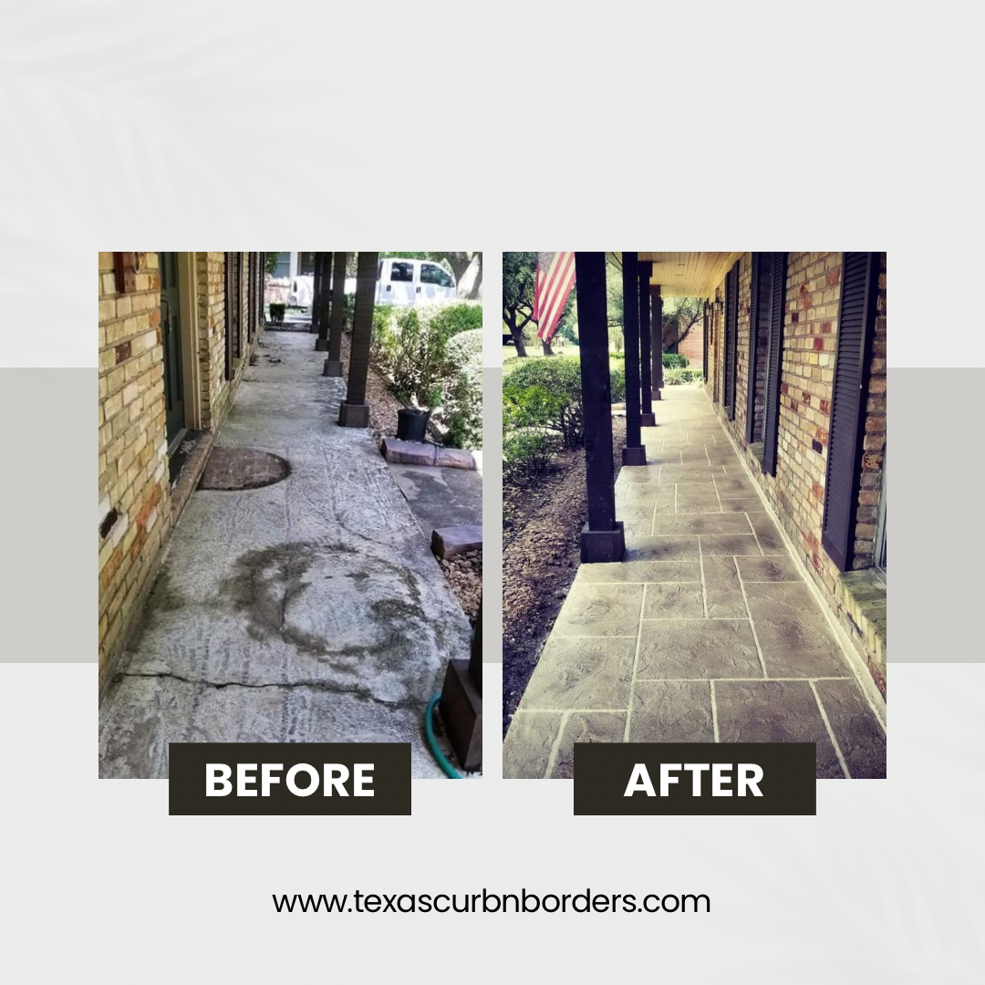 Pool & Patio Restoration for Texas Curb N Borders in Houston, TX