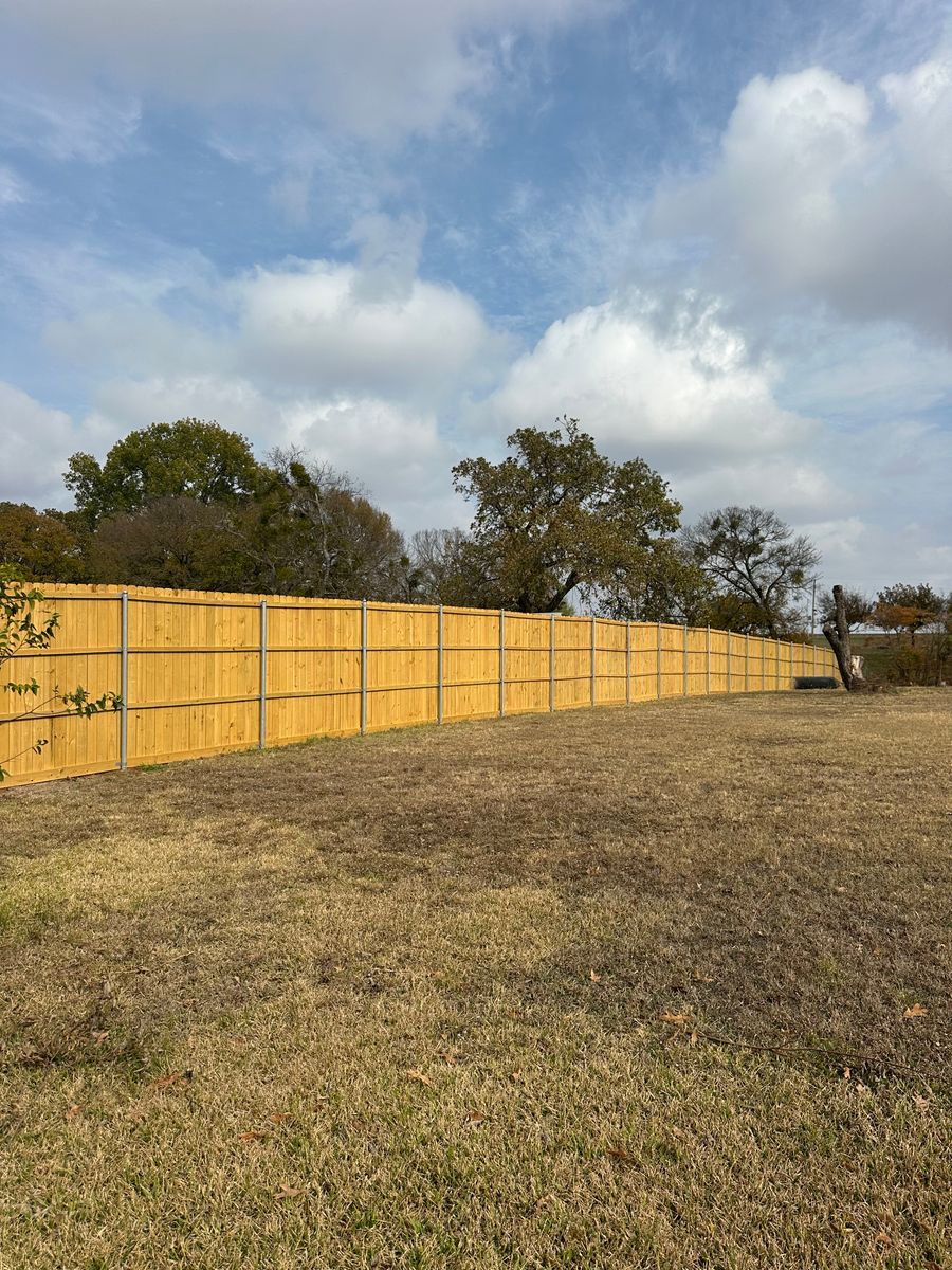 Fencing for Timberline Deck and Patio LLC in Waco, TX