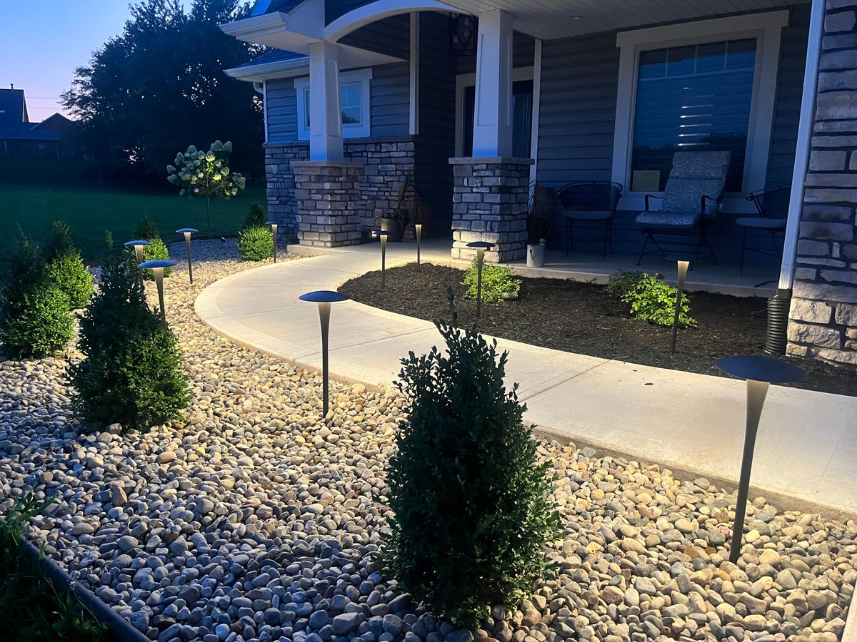 Landscape / Landscape Design for T.N.T Lawn Care, LLC in Wolcottville, IN