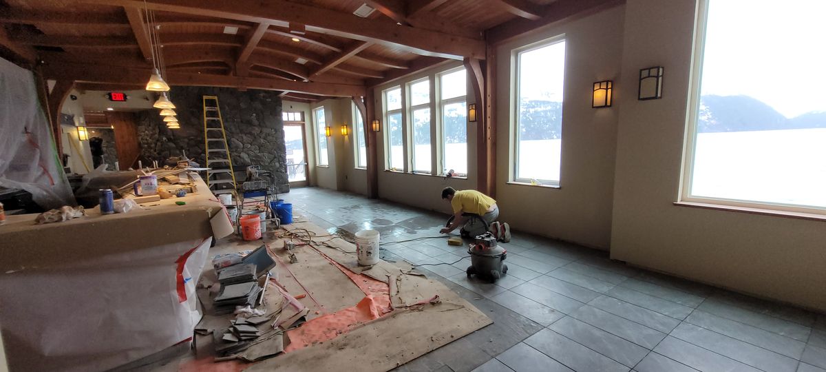 Bathroom Renovation for Dandron Construction in Anchorage, AK