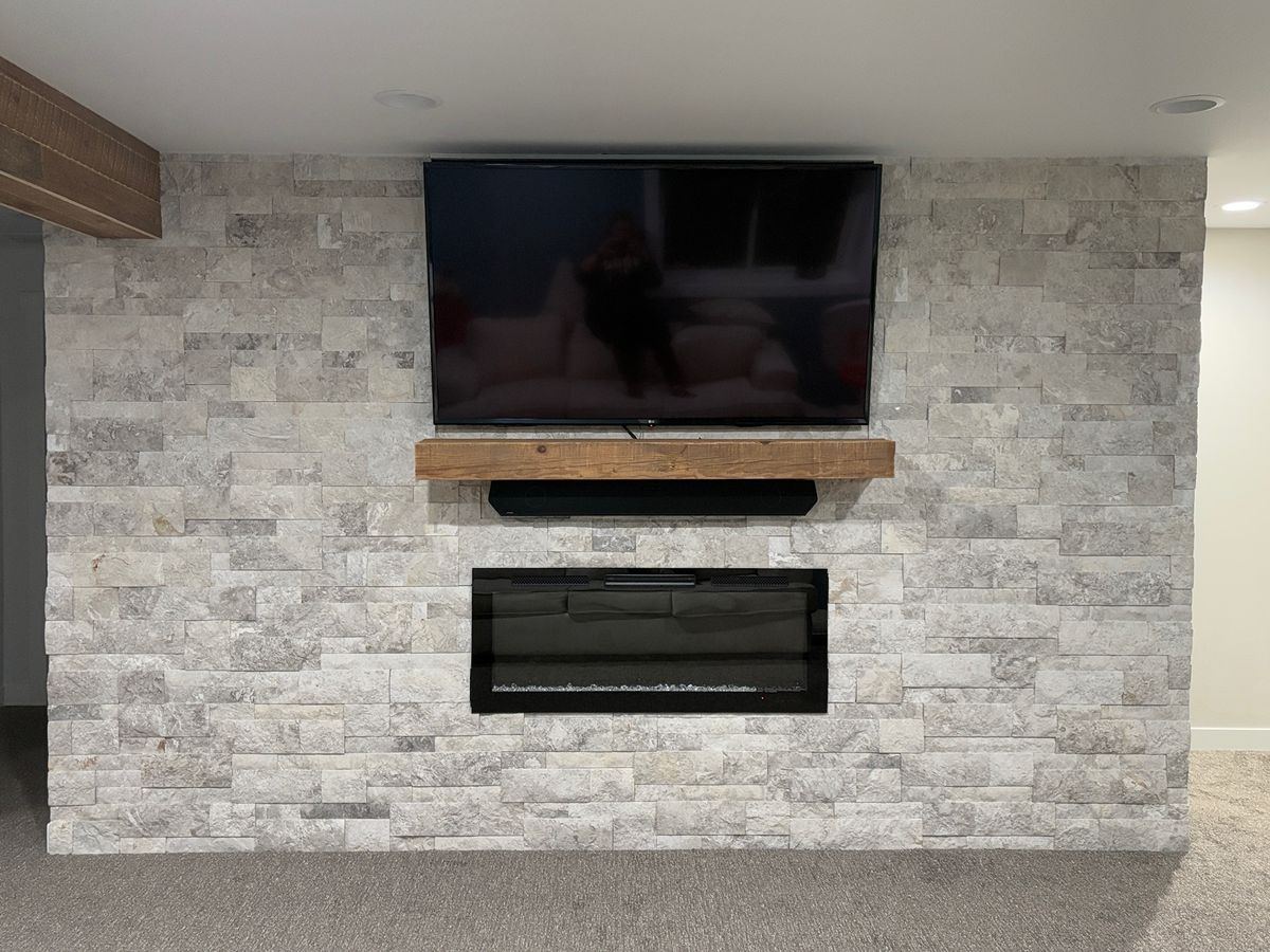 Fireplace Installation for Elite Fire & Stoneworks in Hawley, MN