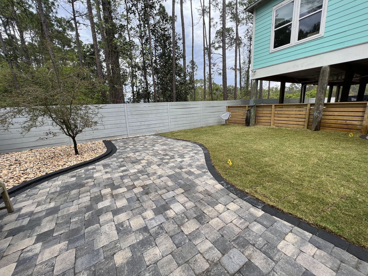 Pavers for Poarch Creek Landscaping in Santa Rosa Beach, FL