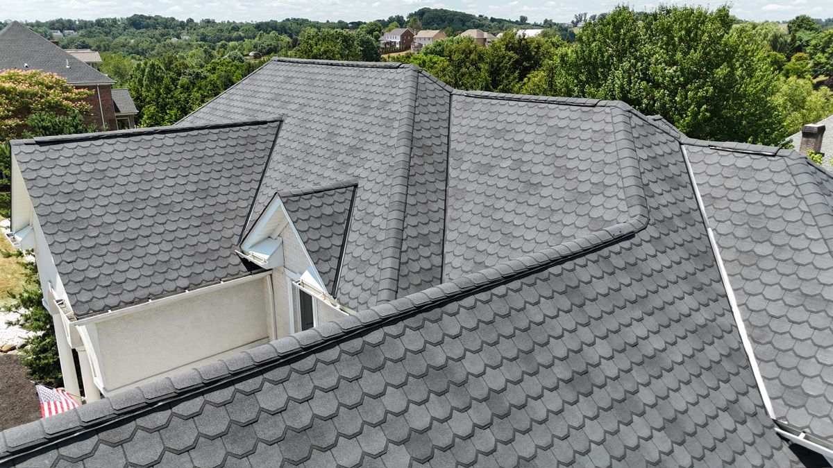 Synthetic Slate Installation for Ridge Point Roofing in Venetia, PA