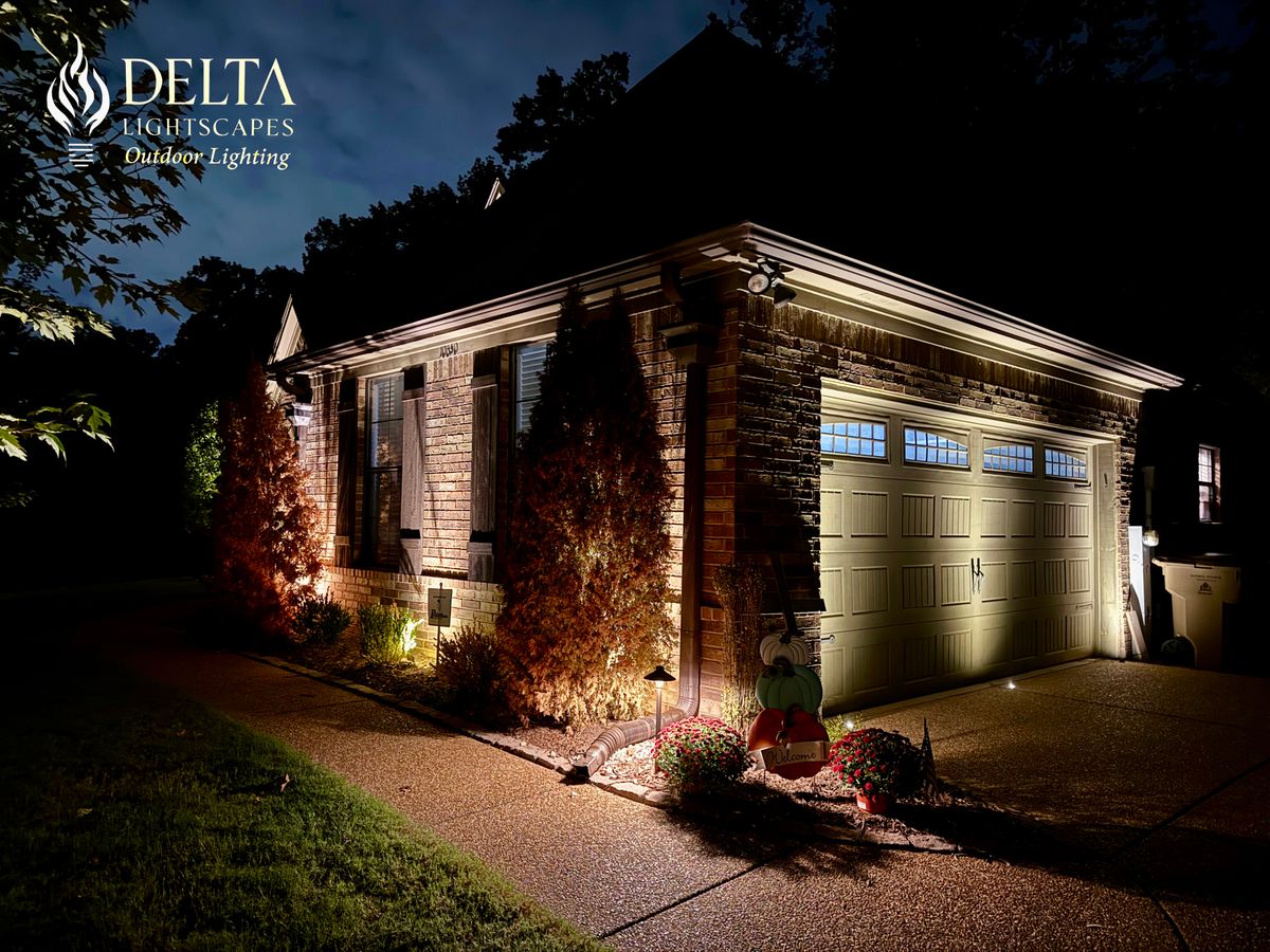 Architectural Lighting for Delta Lightscapes Outdoor Lighting in Memphis, TN