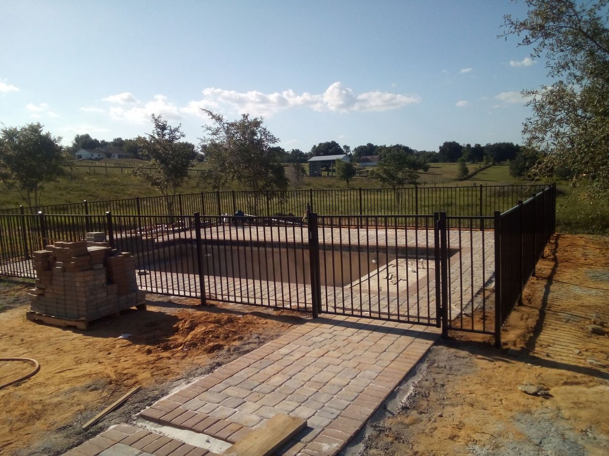 Custom Fence Design for Daniels Fencing in Lakeland, FL